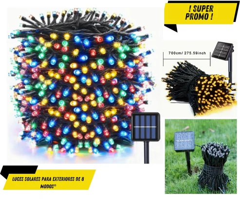 Luces solares Navideñas ®