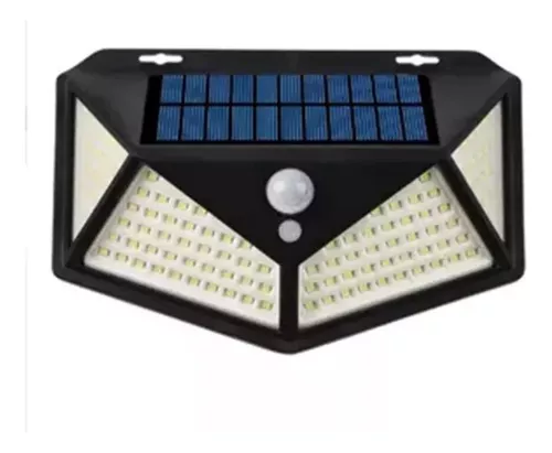 Lámpara Solar 100 Luces Led Exteriores