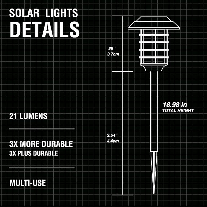 Luces Solares LED De Colores
