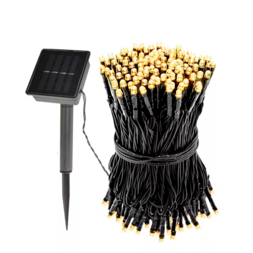 Luces de Navidad Solar 10 Mt 100 Led