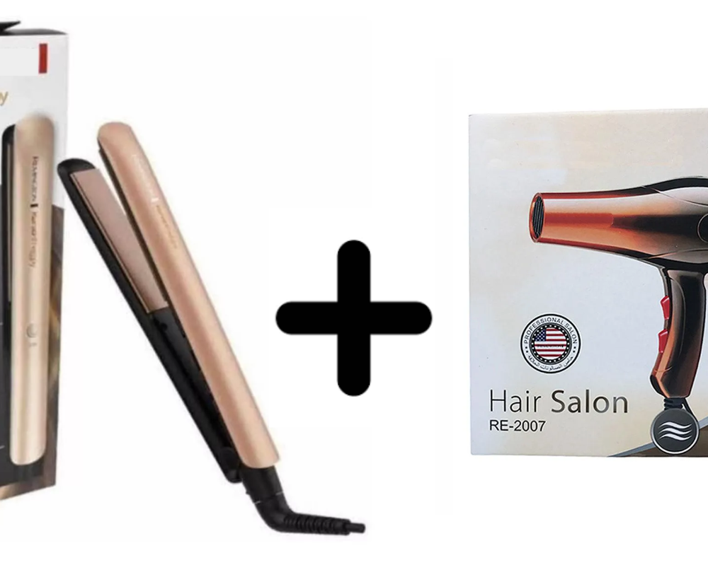Plancha keratin + Secador 2007