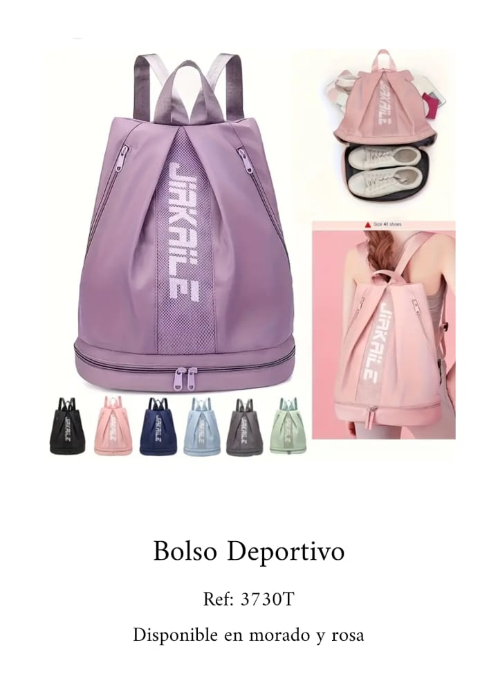 BOLSO MORRAL DEPORTIVO PARA MUJER
