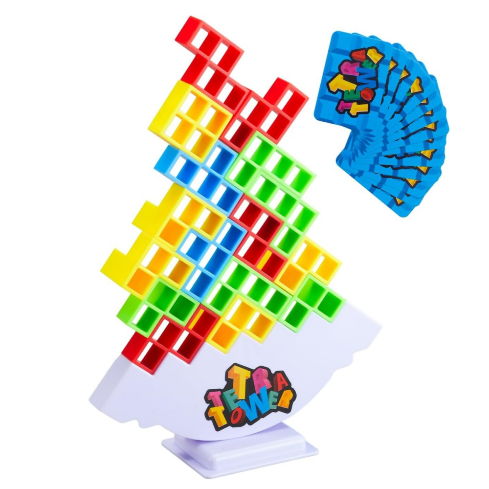 Juego De Equilibrio De Torre Tetra