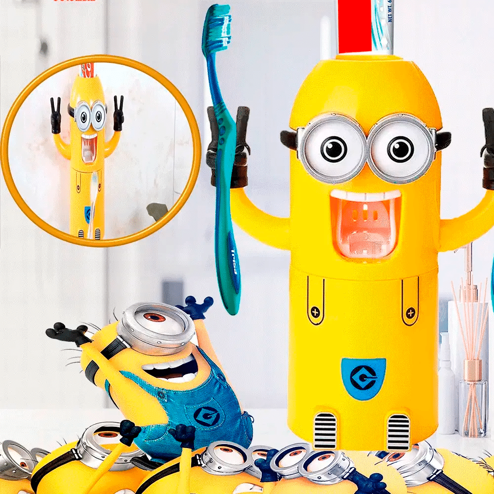 DISPENSADOR DE CREMA MINION