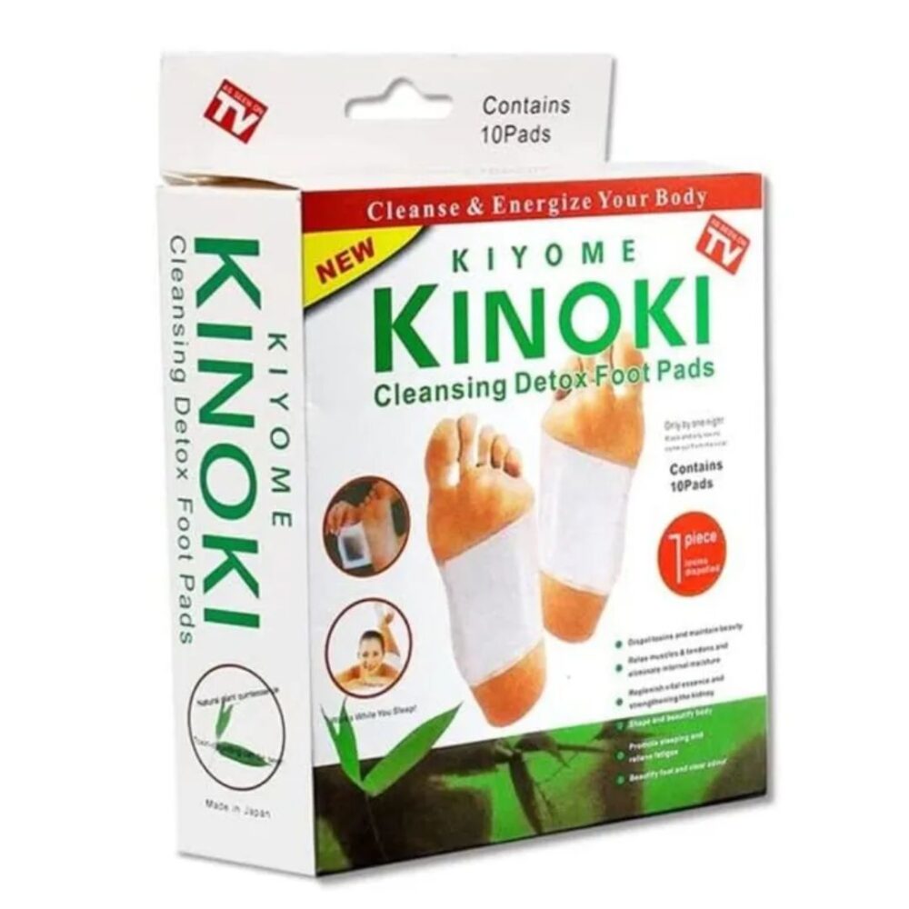 20 PARCHES DETOX KINOKI PARA PIES