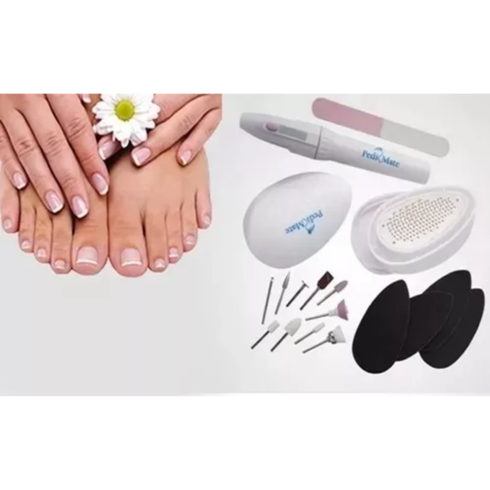 Kit Manicure Pedicure Pulidor 18pcs