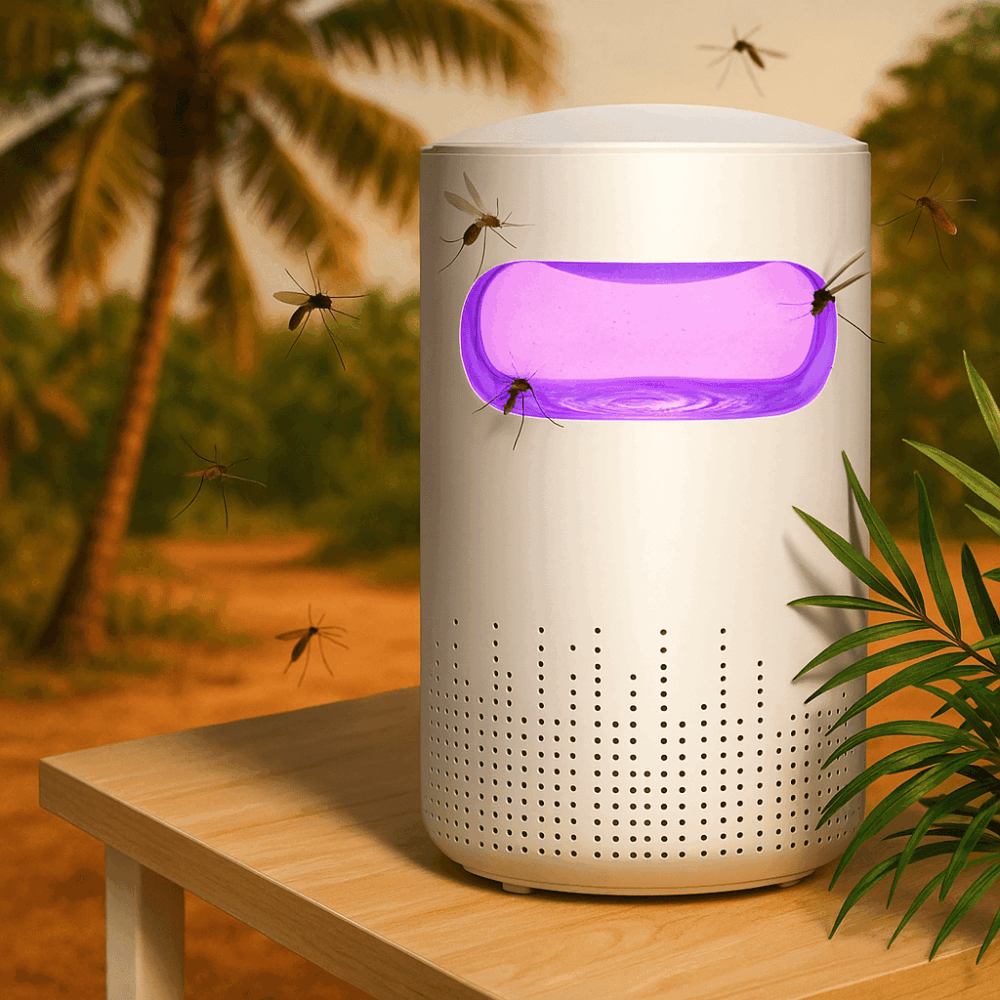 Lámpara Eléctrica Mata Mosquitos de Lujo con Luz UV y Diseño Moderno
